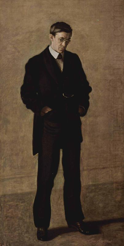 Portrait of Louis N Kenton, Thomas Eakins